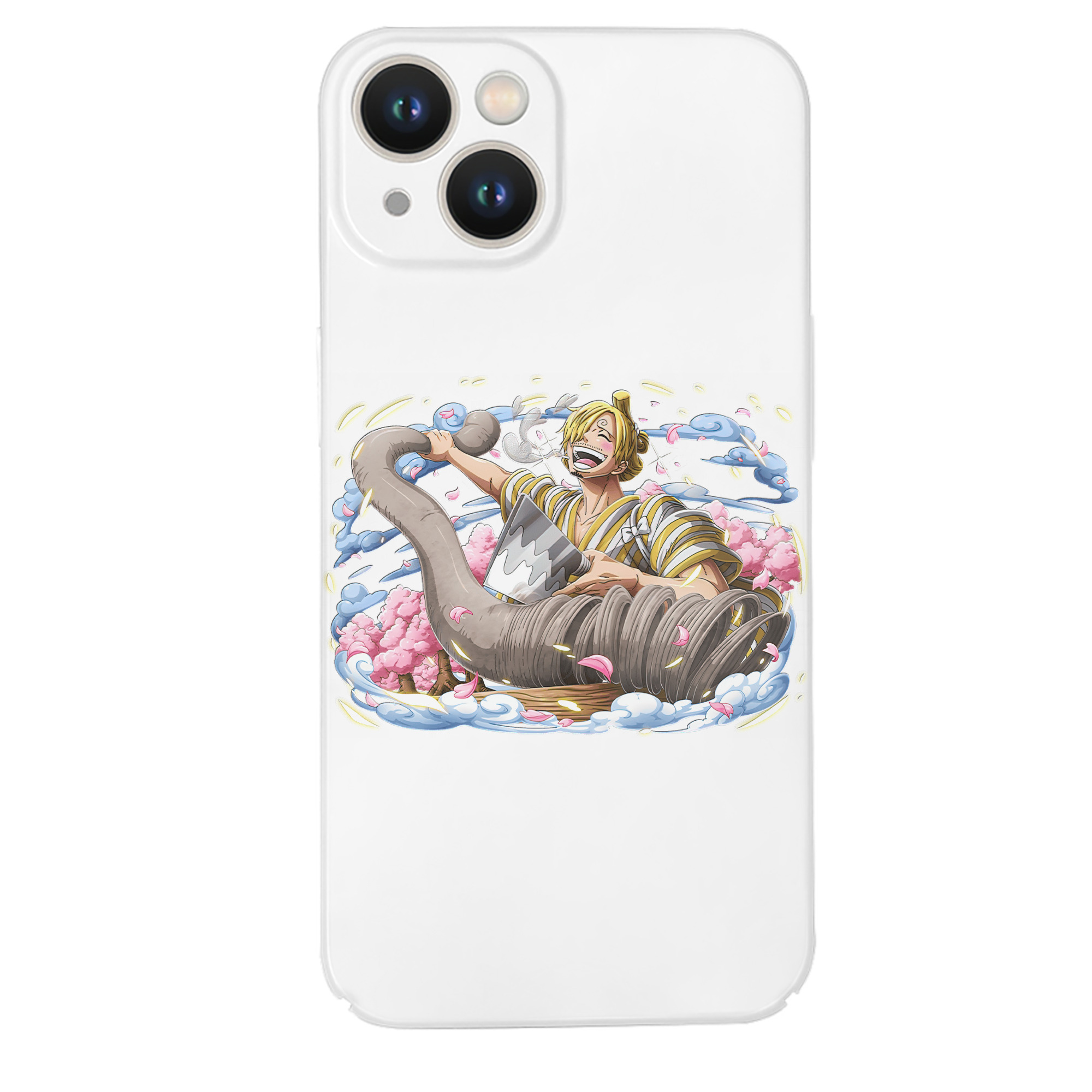 （画像用） ワンピース サンジ ONE PIECE Sanji 【iPhone 14シリーズ対応】ハードケース